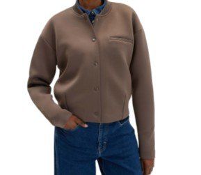 Someday Sweatjacke, soft mocha, Gr.40, neuwertig - Jacke - 2ND STORY