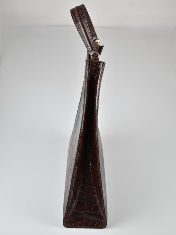 Staud Large Rey Schultertasche, braun, Leder - Handtasche - 2ND STORY