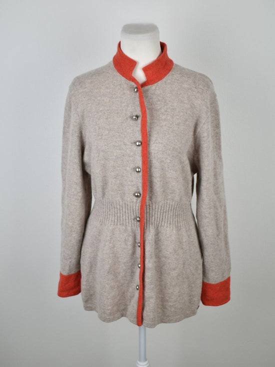 Steffner Strickjacke Gr.46 100% Lammwolle