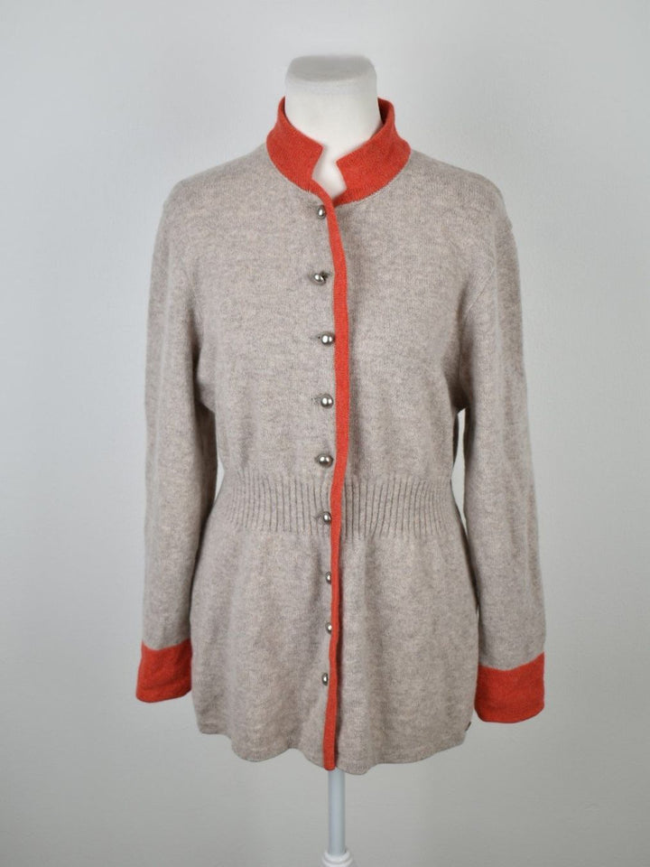 Steffner Strickjacke Gr.46 100% Lammwolle
