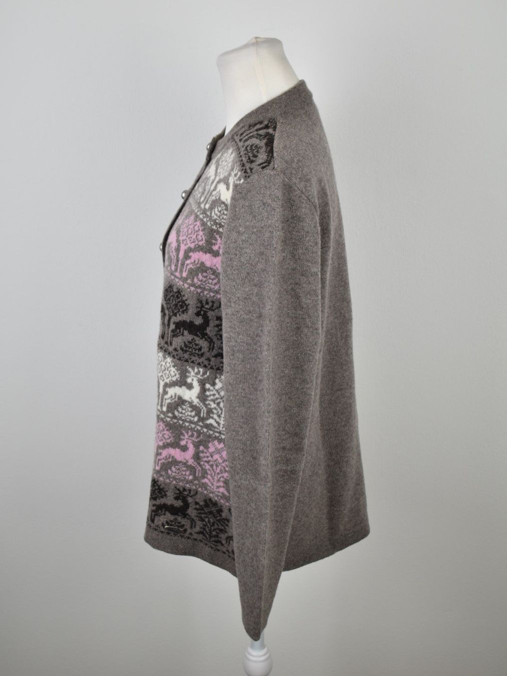 Steffner Strickjacke Gr.46 100% Lammwolle