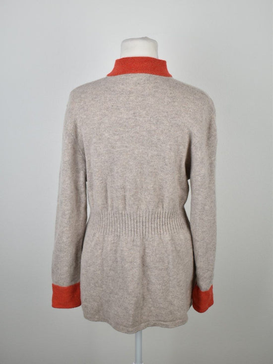 Steffner Strickjacke Gr.46 100% Lammwolle