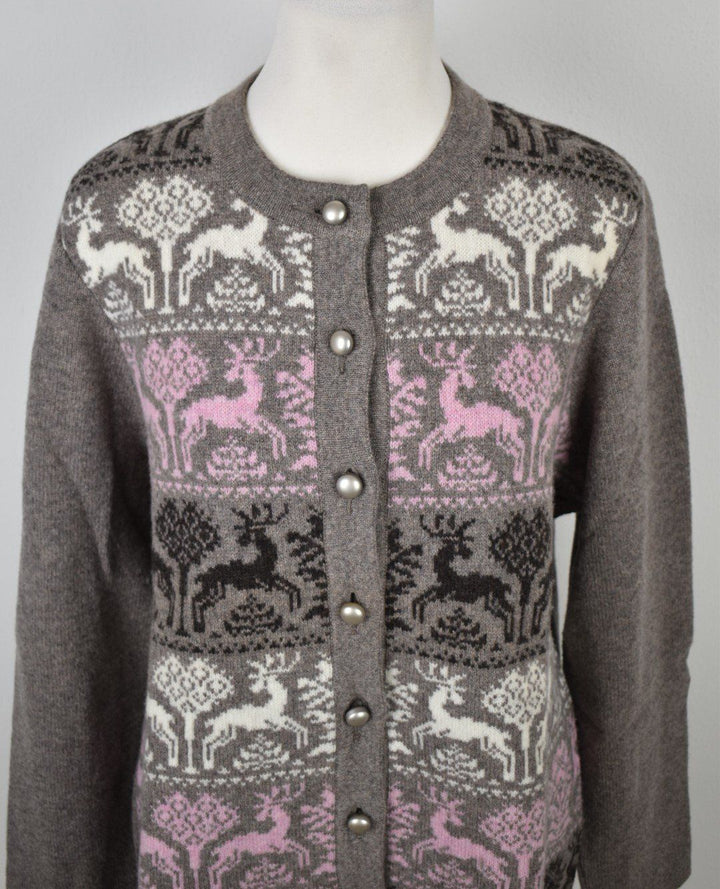 Steffner Strickjacke Gr.46 100% Lammwolle