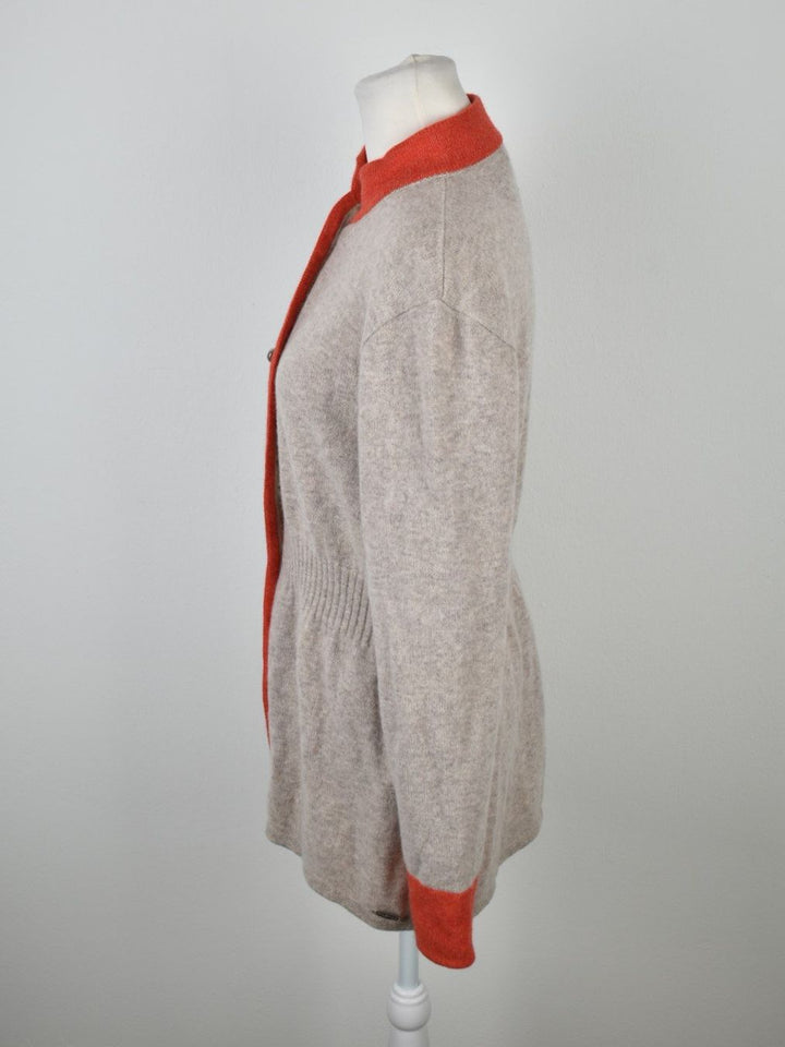 Steffner Strickjacke Gr.46 100% Lammwolle