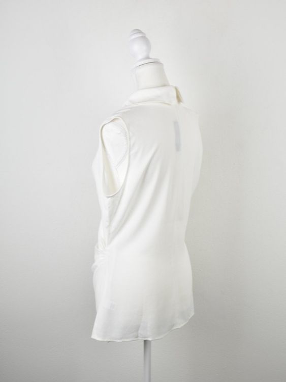 St.John Blusentop, Gr.36, weiss - Bluse - 2ND STORY