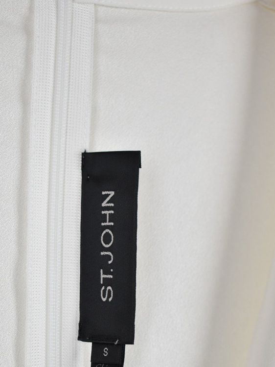 St.John Blusentop, Gr.36, weiss - Bluse - 2ND STORY