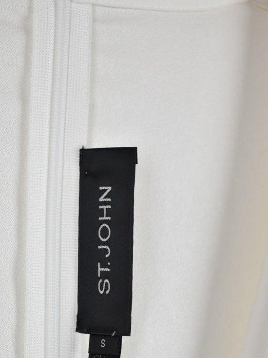 St.John Blusentop, Gr.36, weiss - Bluse - 2ND STORY