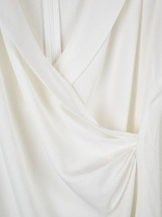 St.John Blusentop, Gr.36, weiss - Bluse - 2ND STORY