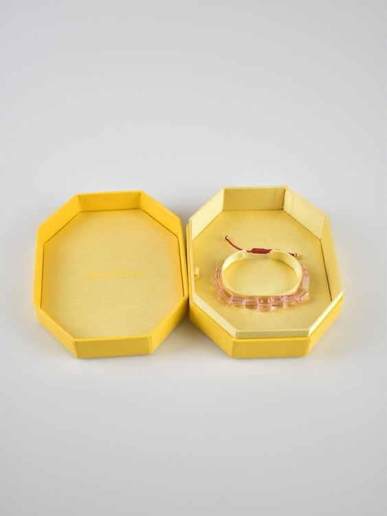 Swarovski Armband "Letra" rosa, verstellbar - 2ND STORY