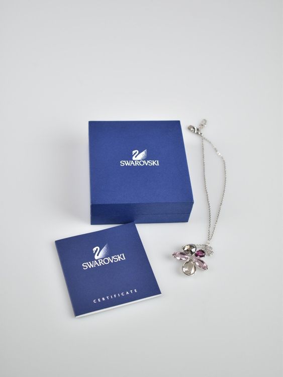 Swarovski Kette, silber, neuwertig - 2ND STORY