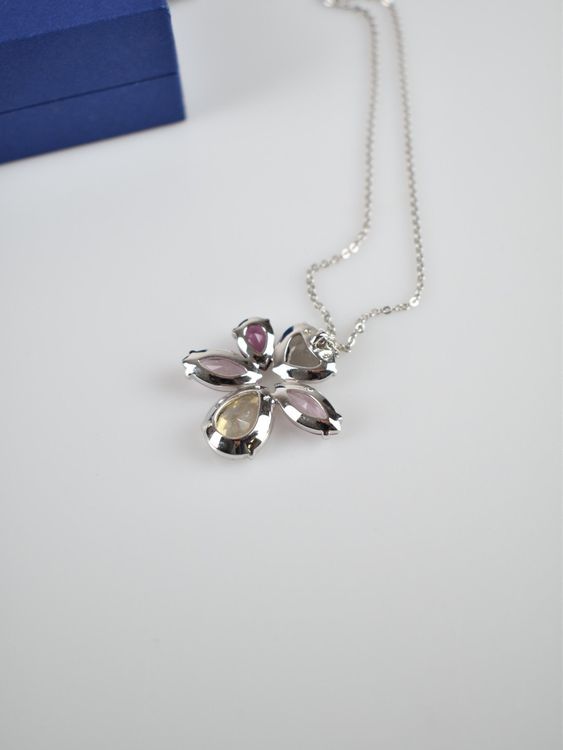 Swarovski Kette, silber, neuwertig - 2ND STORY