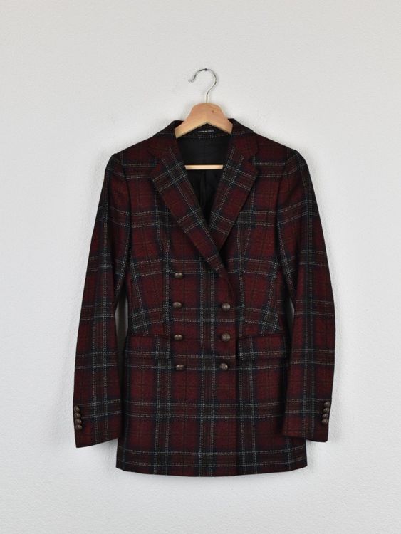 Tagliatore Tartan Wollblazer, Gr.40 (34) - Blazer - 2ND STORY