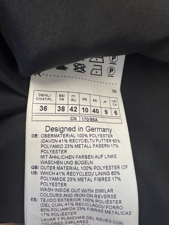 Taifun Bluse Gr.36, neu mit Etikett, schwarz - Bluse - 2ND STORY