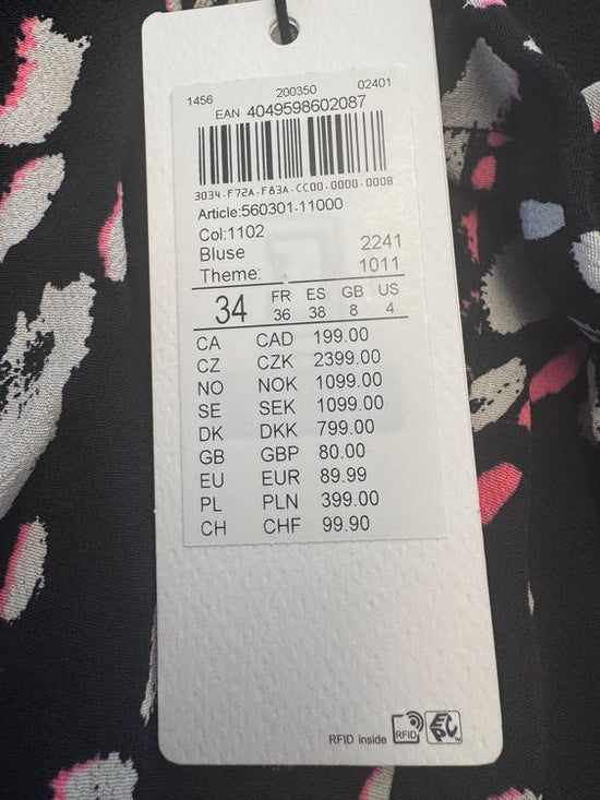 Taifun Bluse, neu mit Etikett, Gr.34, 100% Viskose - Bluse - 2ND STORY