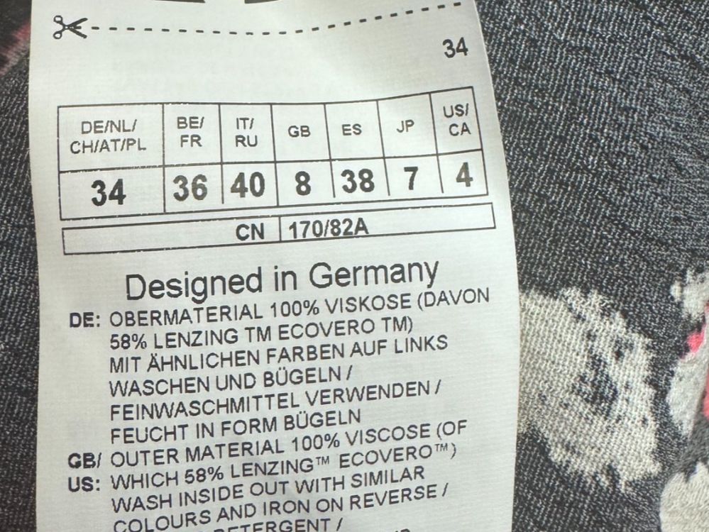 Taifun Bluse, neu mit Etikett, Gr.34, 100% Viskose - Bluse - 2ND STORY