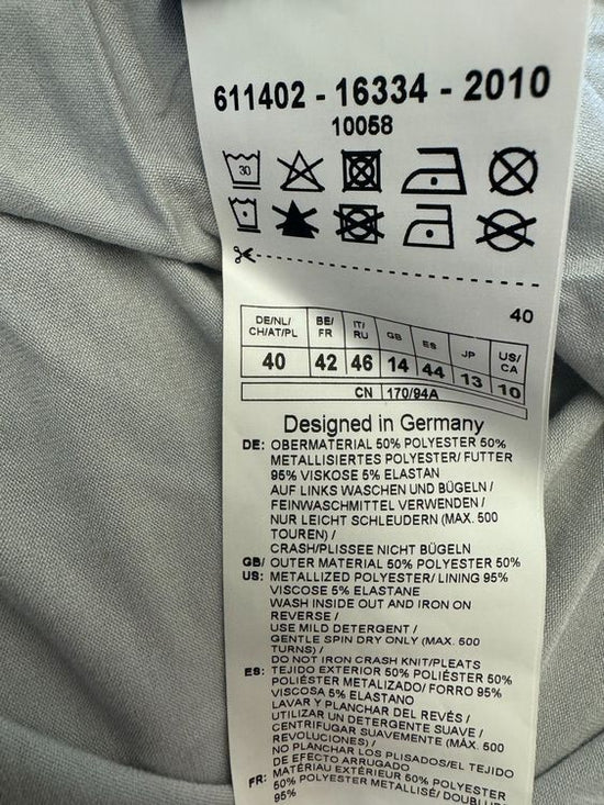 Taifun Plissee Rock, silber, Gr.40, neu mit Etikett - Rock - 2ND STORY