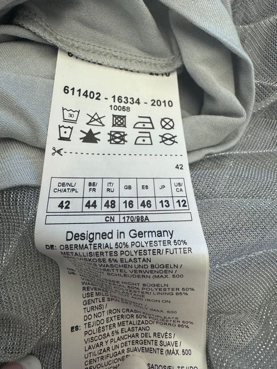 Taifun Plissee Rock, silber, Gr.42, neu mit Etikett - Rock - 2ND STORY