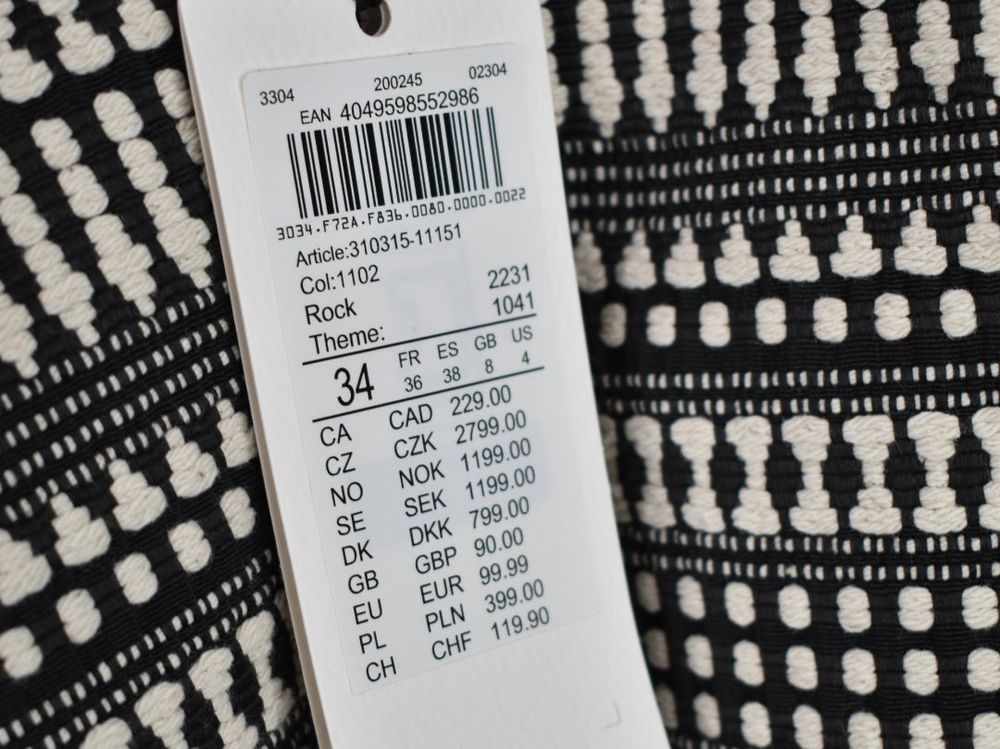 Taifun Rock, Wickeloptik, Gr.34, neu mit Etikett - Rock - 2ND STORY