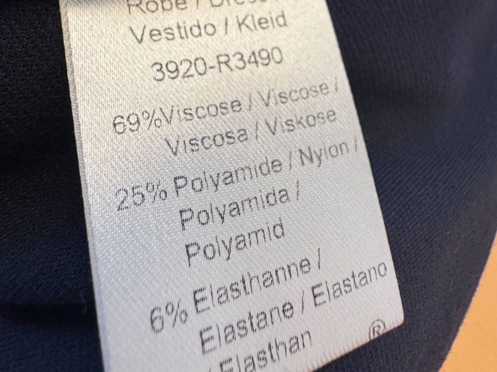 Tara Jarmon Kleid, Gr.36 (FR38), blau, 69% Viskose - Kleid - 2ND STORY