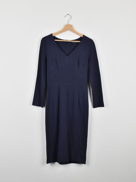 Tara Jarmon Kleid, Gr.36 (FR38), blau, 69% Viskose - Kleid - 2ND STORY