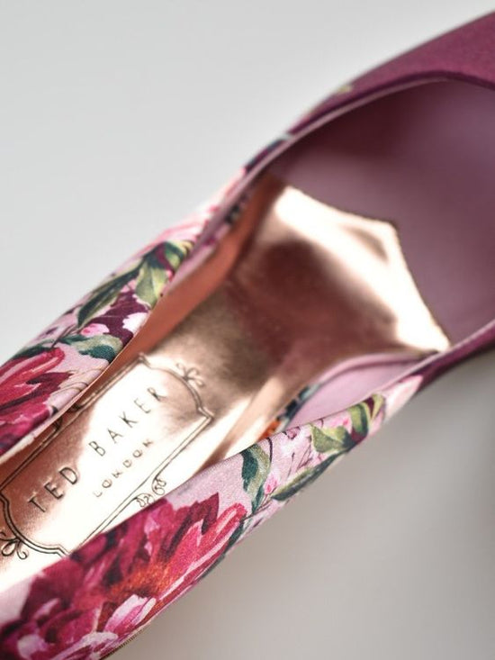 Ted Baker High Heels / Pumps Gr.38, Satinoptik, neuwertig - 2ND STORY