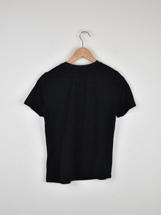Ted Baker T-Shirt, schwarz/Glitzer Gr.36, 70% Viskose | 2ND STORY 