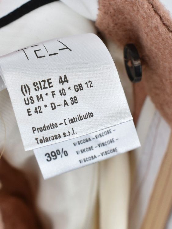 Tela Hose, Lammwolle & Viskose, Gr.38, ungetragen - Hose - 2ND STORY