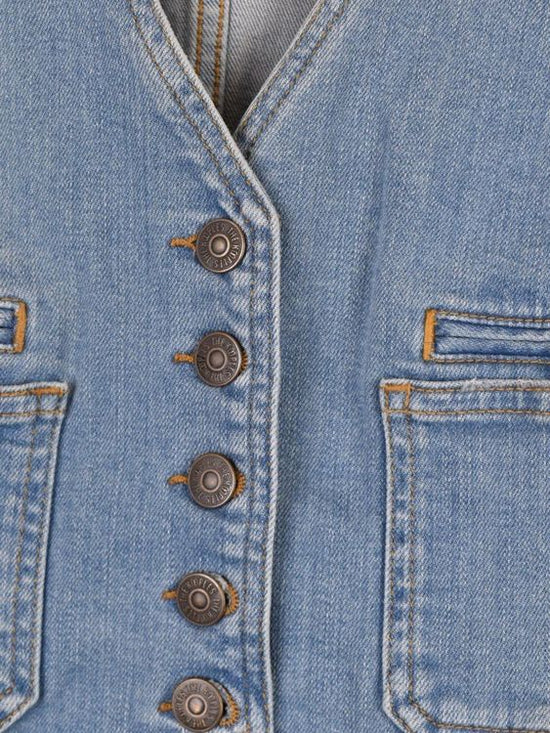 The Kooples Jeans Gilet, Gr.36 (1) - Gilet - 2ND STORY