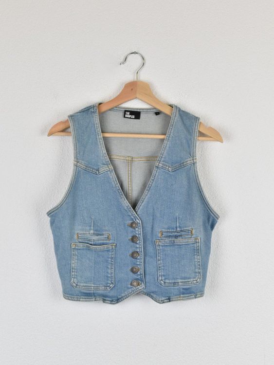 The Kooples Jeans Gilet, Gr.36 (1) - Gilet - 2ND STORY