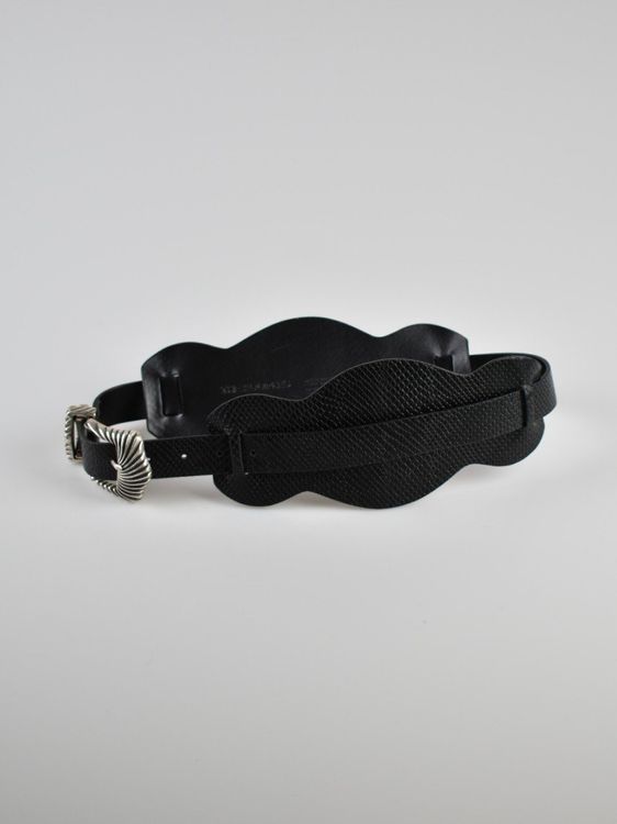The Kooples Taillengürtel, Gr.T2 (75cm), Kalbsleder