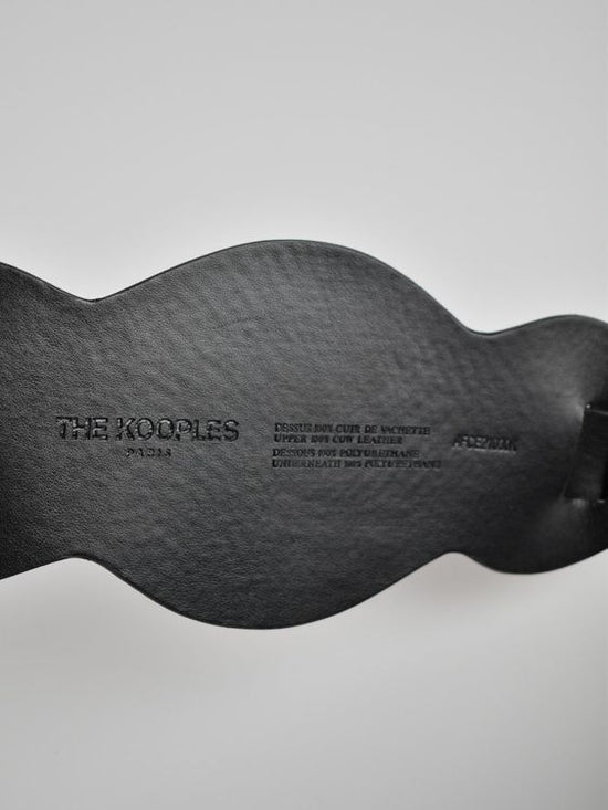 The Kooples Taillengürtel, Gr.T2 (75cm), Kalbsleder