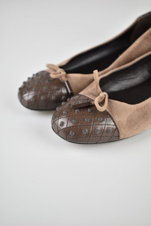 Tod's Ballerina Gr.39/40, Wildleder
