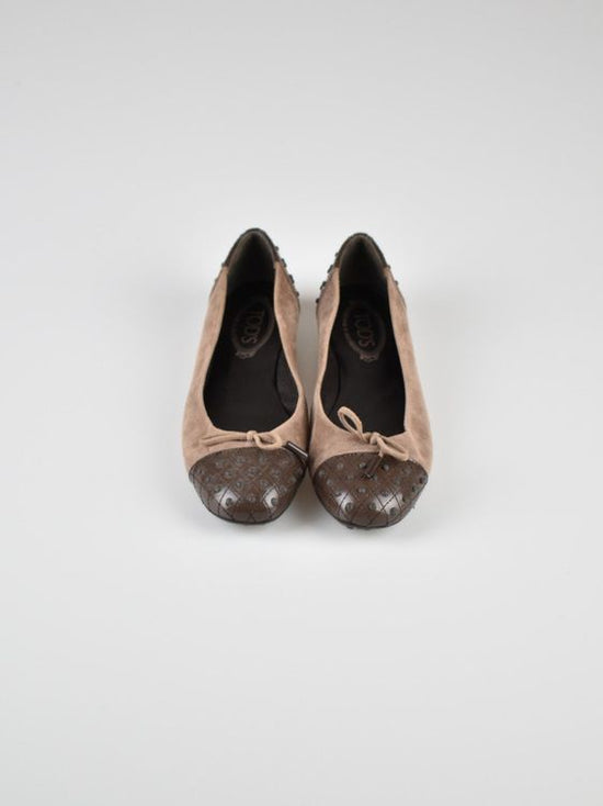 Tod's Ballerina Gr.39/40, Wildleder