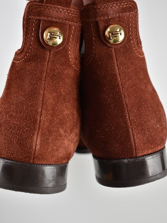 Tod's Stiefeletten Gr.39, rostrot, neuwertig