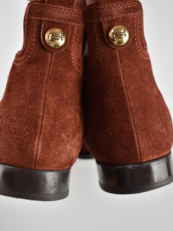 Tod's Stiefeletten Gr.39, rostrot, neuwertig