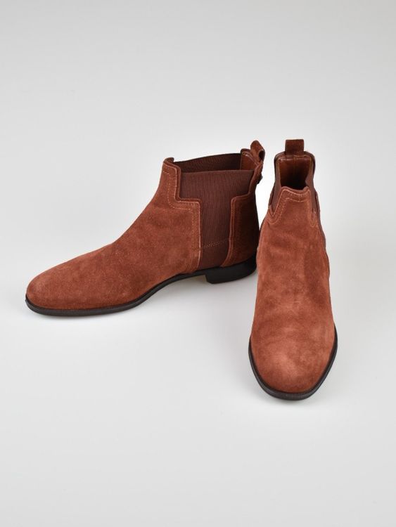 Tod's Stiefeletten Gr.39, rostrot, neuwertig