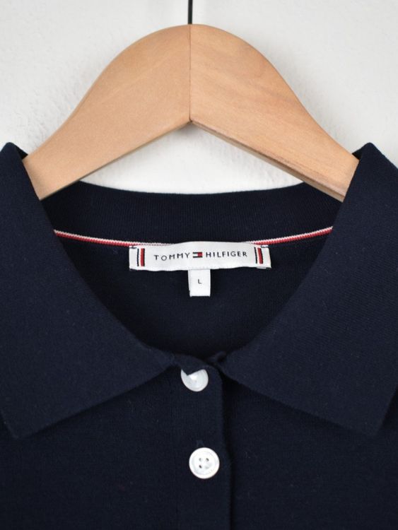 Tommy Hilfiger Feinstrick Poloshirt, 38/40 - T-Shirt - 2ND STORY