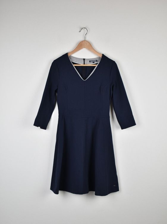 Tommy Hilfiger Kleid, Gr.S, dunkelblau, 68% Viskose