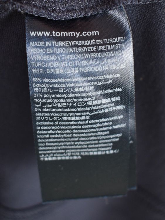 Tommy Hilfiger Kleid, Gr.S, dunkelblau, 68% Viskose