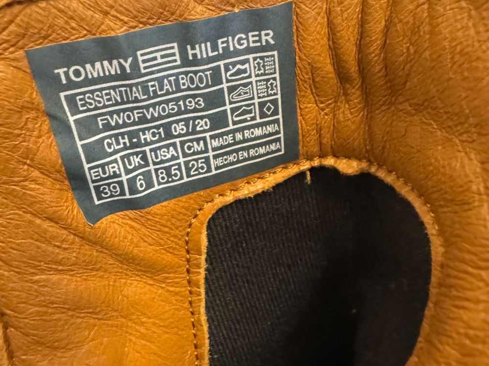 Tommy Hilfiger Stiefeletten Gr.39, Wildleder, neuwertig