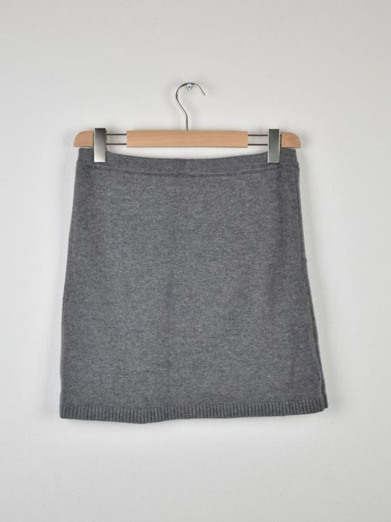 Tommy Hilfiger Strickrock Gr.S, Wickeloptik, neuwertig