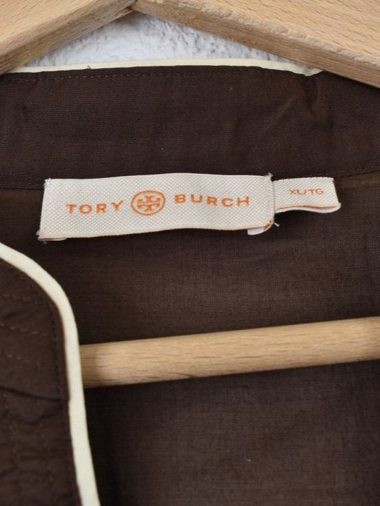 Tory Burch Tunika / Bluse, braun, Gr.XL, 100% Baumwolle - Tunika - 2ND STORY