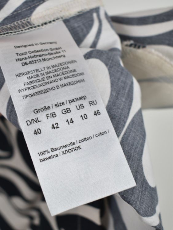 Tuzzi Blusenkleid, 100% Baumwolle, neu, Gr.40 - Kleid - 2ND STORY