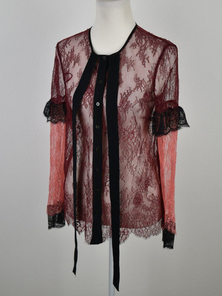 Twinset Bluse aus Spitze Gr.38