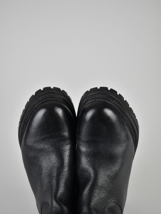 Ulla Popken Lederstiefel Gr.38 Weitschaftstiefel