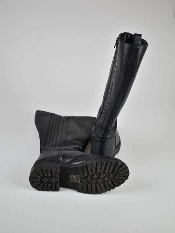 Ulla Popken Lederstiefel Gr.38 Weitschaftstiefel