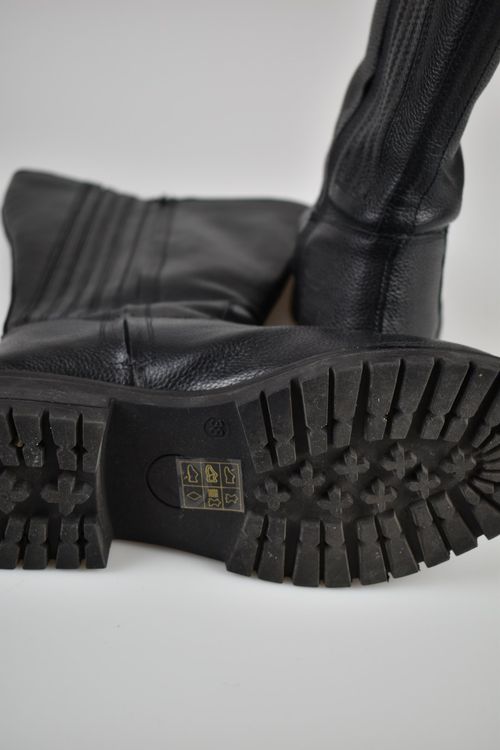 Ulla Popken Lederstiefel Gr.38 Weitschaftstiefel