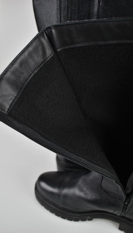Ulla Popken Lederstiefel Gr.38 Weitschaftstiefel