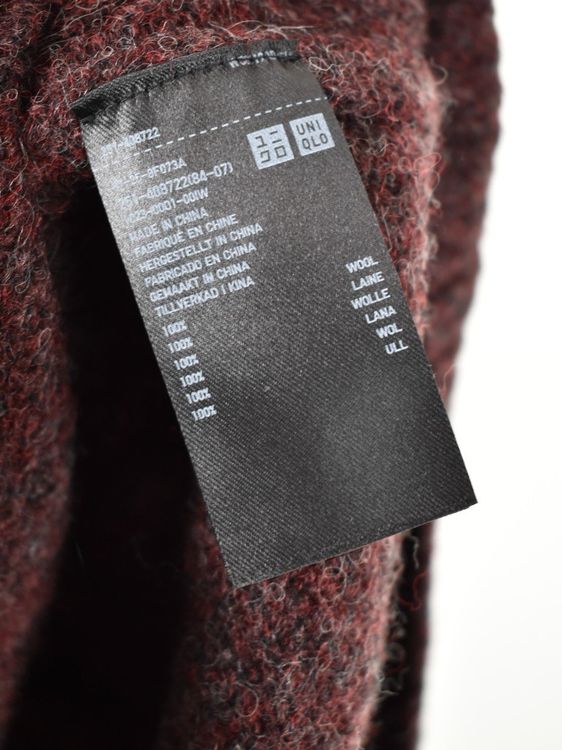 Uniqlo Strickjacke, ungetragen, Gr.M, 100% Wolle - Strickjacke - 2ND STORY