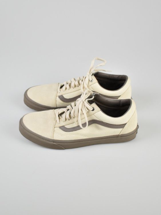 Vans Old Skool Cream Mono Sneaker Gr.43 (US10 / UK9)